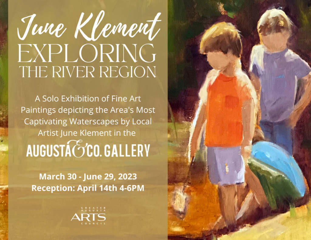 Flyer for "Exploring the River Region" Showcase at Augsuta & Co.