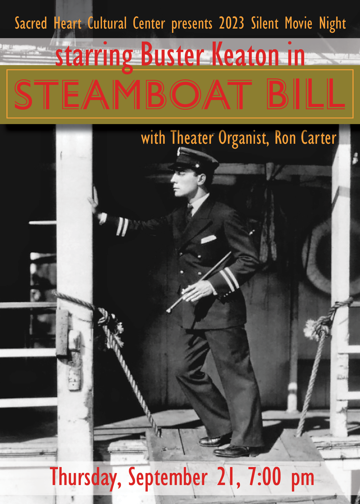 Silent Film Series: Buster Keaton - A short Film Collection - The  Washington Center for the Performing Arts